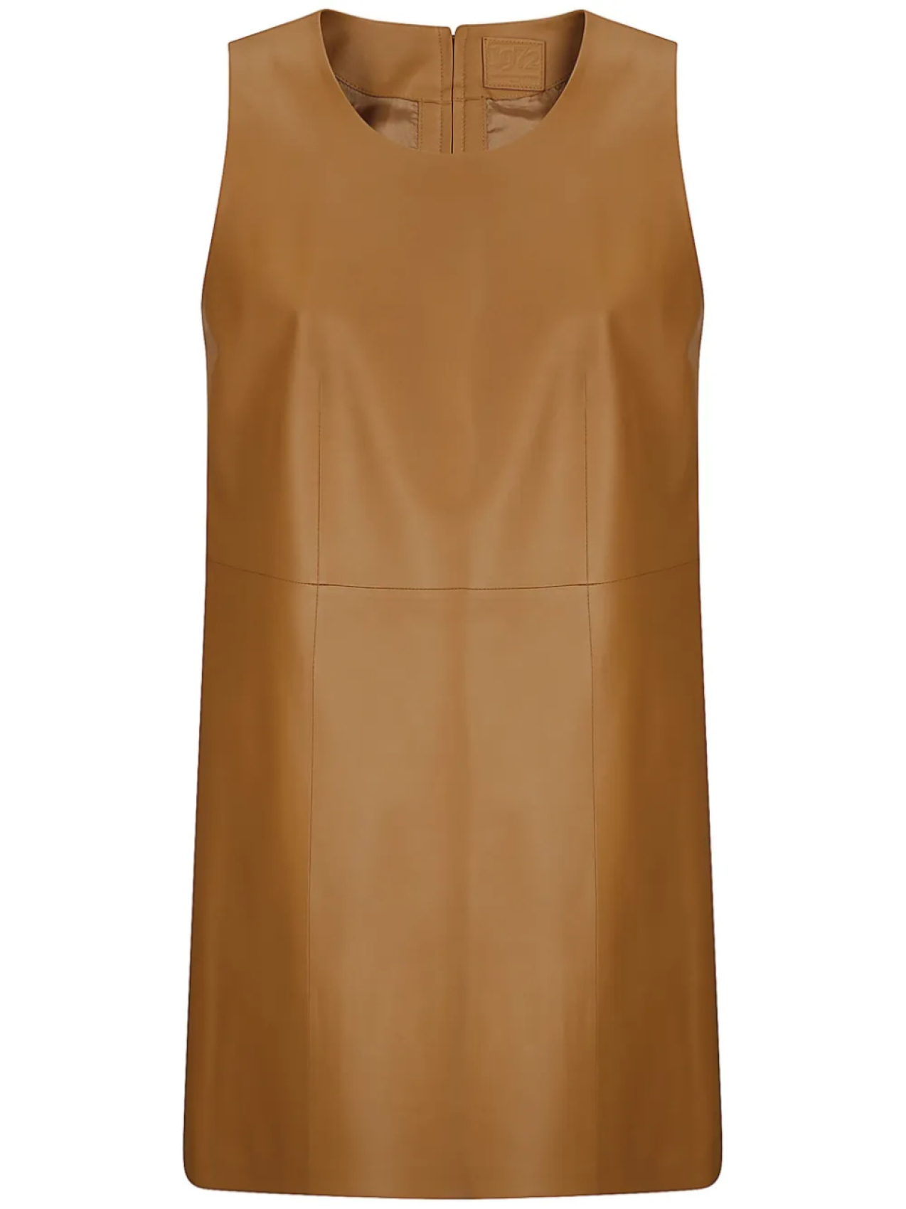 Кожаное платье А-силуэта Desa 1972, коричневый
Кожаное платье А-силуэта Desa 1972, коричневый