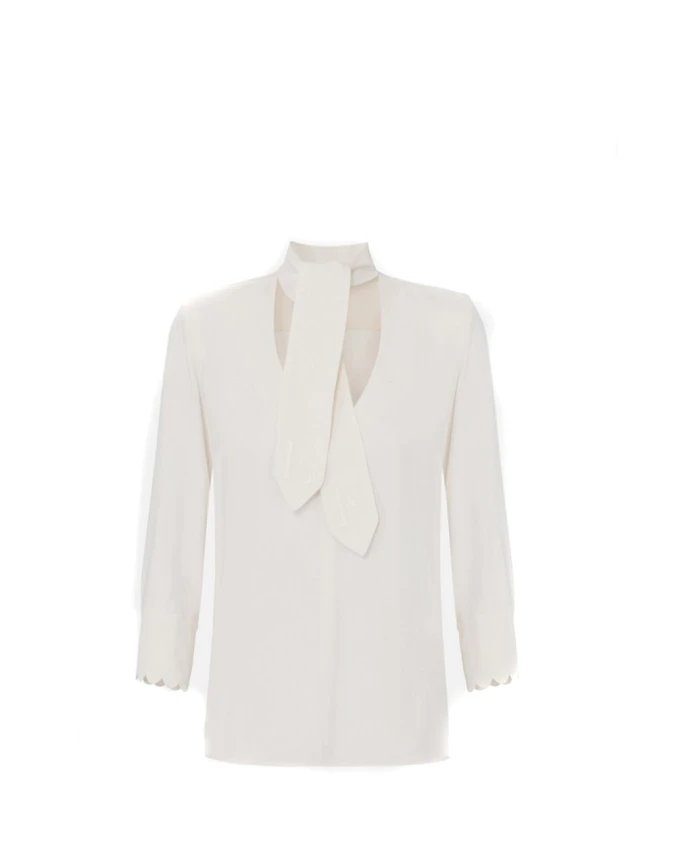 Блузка из вискозы Elisabetta Franchi, бежевый
Блузка из вискозы Elisabetta Franchi, бежевый