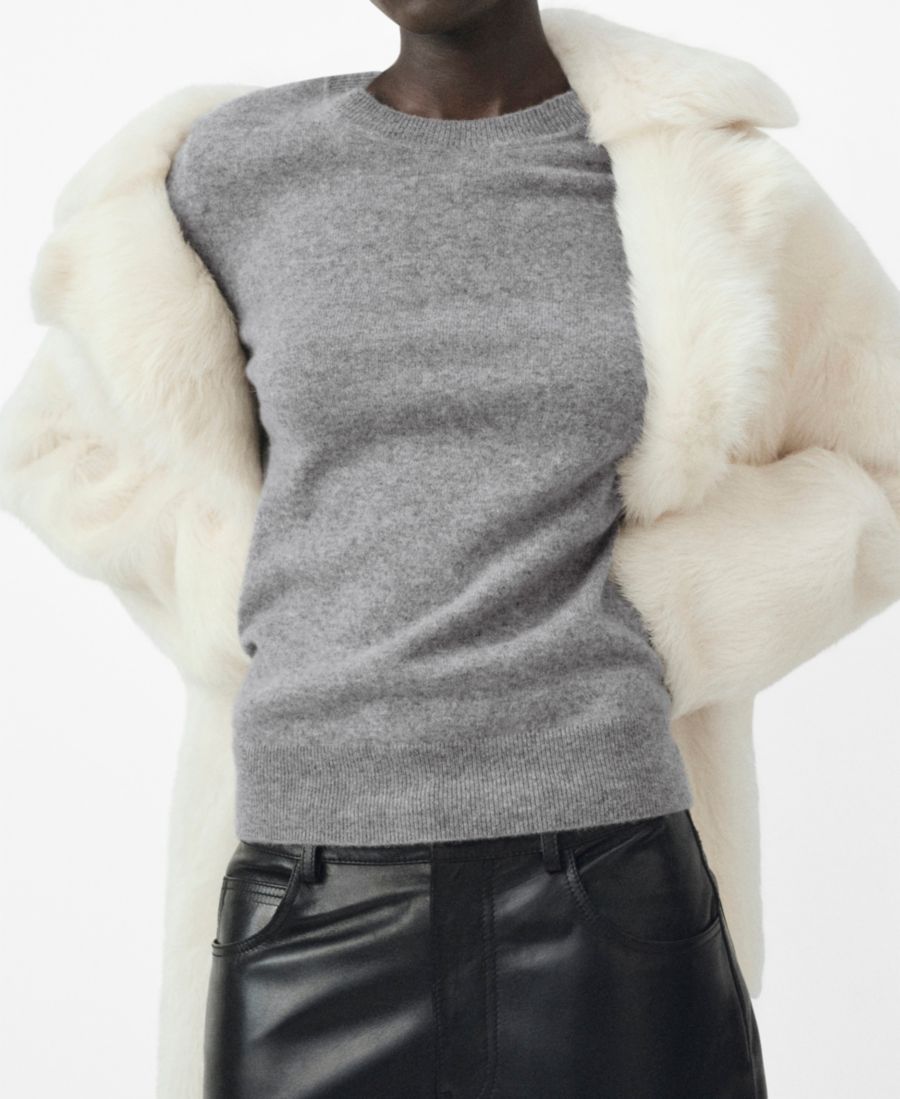 Женский кашемировый свитер MANGO, Medium Heather Gray
Женский кашемировый свитер MANGO, Medium Heather Gray