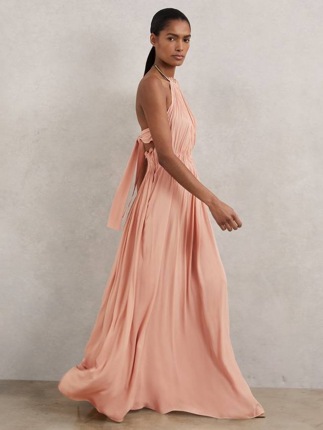 Винни платье макси на бретелях с кольцевыми деталями Reiss, Pink
Винни платье макси на бретелях с кольцевыми деталями Reiss, Pink