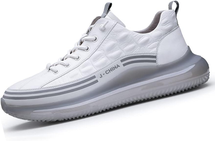 Мужские кроссовки из коровьей кожи с анималистичным принтом, воздушной подушкой, эластичные, высокие, мягкая кожа, поднимающие рост, с нескользящей подошвой, на шнуровке, повседневные Crazysavage, белый
Мужские кроссовки из коровьей кожи с анималистичным принтом, воздушной подушкой, эластичные, высокие, мягкая кожа, поднимающие рост, с нескользящей подошвой, на шнуровке, повседневные Crazysavage, белый