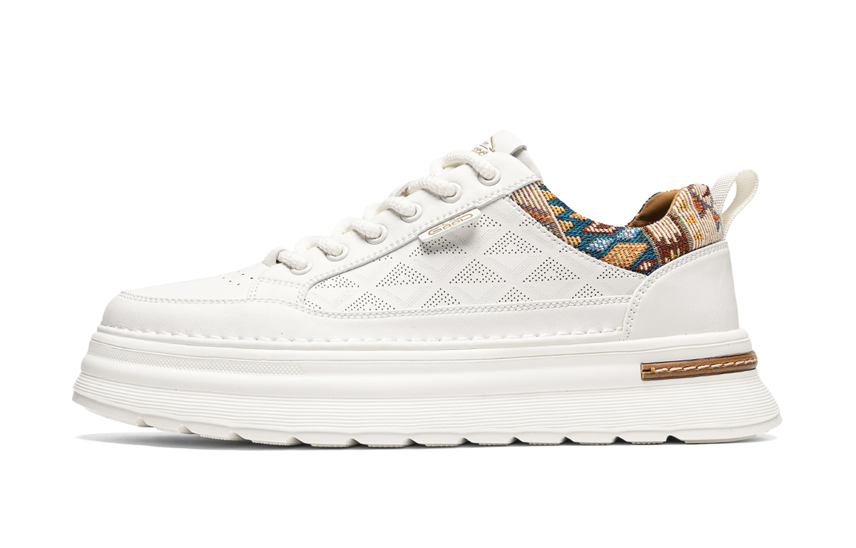 HLA Повседневные мужские кроссовки низкие белые, бело-коричневые, бело-синие, цвет White Brown
HLA Повседневные мужские кроссовки низкие белые, бело-коричневые, бело-синие, цвет White Brown