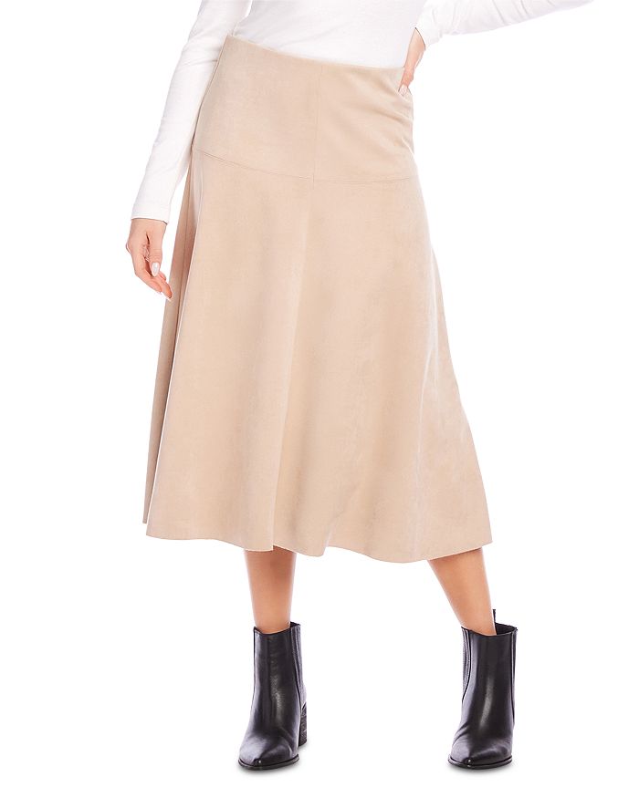 Юбка миди из искусственной замши Karen Kane, коричневый/бежевый
Юбка миди из искусственной замши Karen Kane, коричневый/бежевый