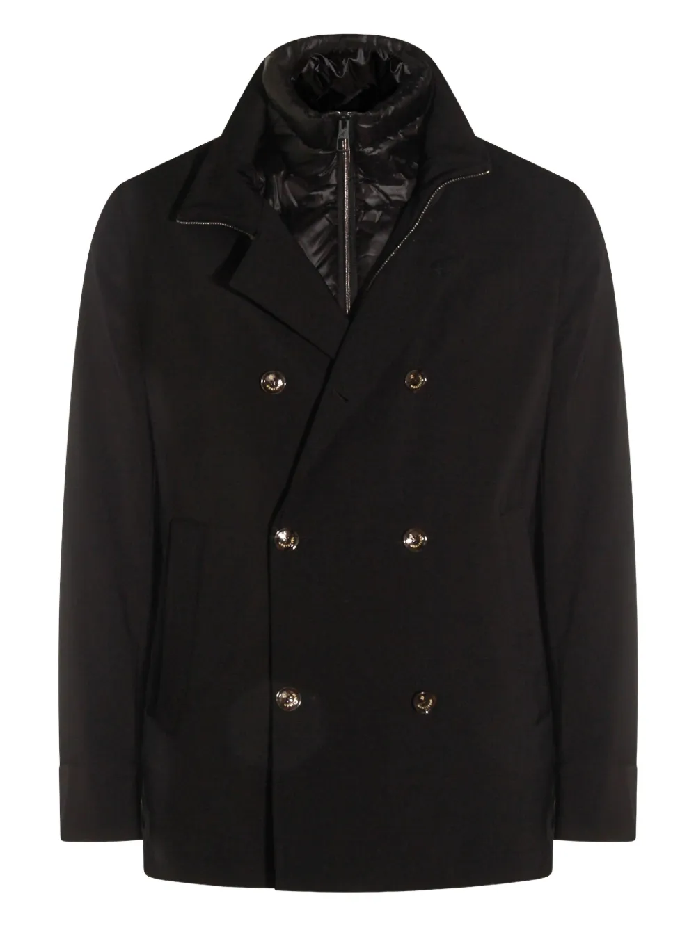 Двубортное пальто на пуговицах Montecore, черный
Двубортное пальто на пуговицах Montecore, черный