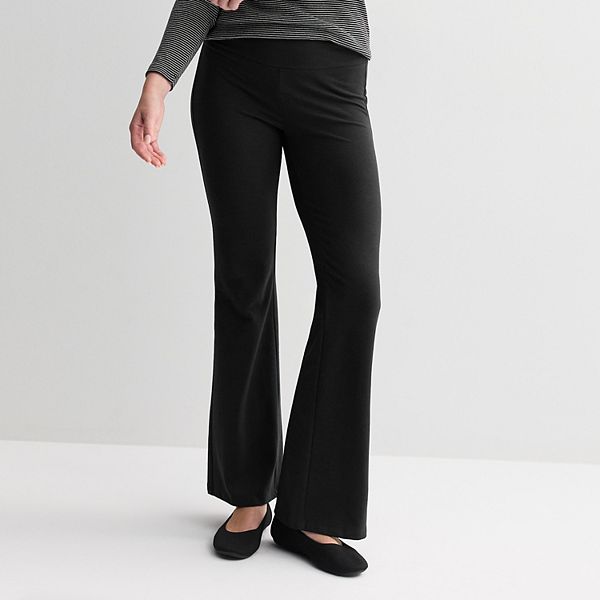 Женские леггинсы с высокой посадкой и расклешенным низом Sonoma Goods For Life, Pitch Black
Женские леггинсы с высокой посадкой и расклешенным низом Sonoma Goods For Life, Pitch Black