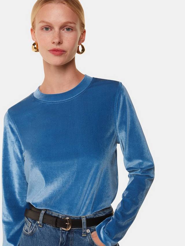 Топ Olivia из вельвета Whistles, Pale Blue
Топ Olivia из вельвета Whistles, Pale Blue