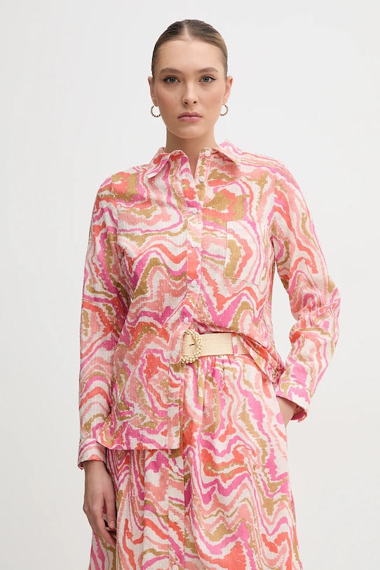 Хлопковая рубашка Cheyenne La Petite Française, розовый
Хлопковая рубашка Cheyenne La Petite Française, розовый