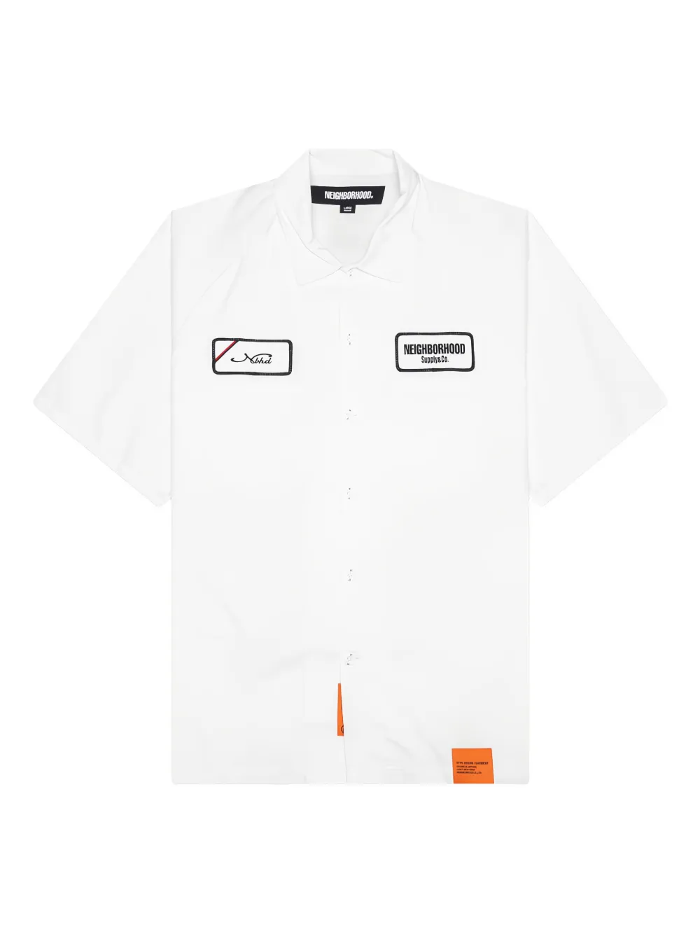 Рубашка с нашивкой-логотипом Neighborhood, белый
Рубашка с нашивкой-логотипом Neighborhood, белый