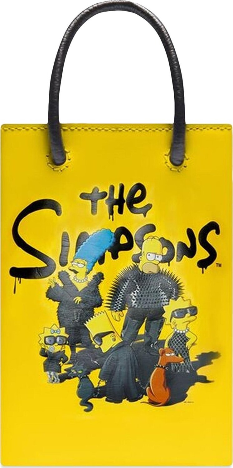 Сумка Balenciaga x The Simpsons And 20th Television Mini Shopping Bag Yellow, желтый
Сумка Balenciaga x The Simpsons And 20th Television Mini Shopping Bag Yellow, желтый
