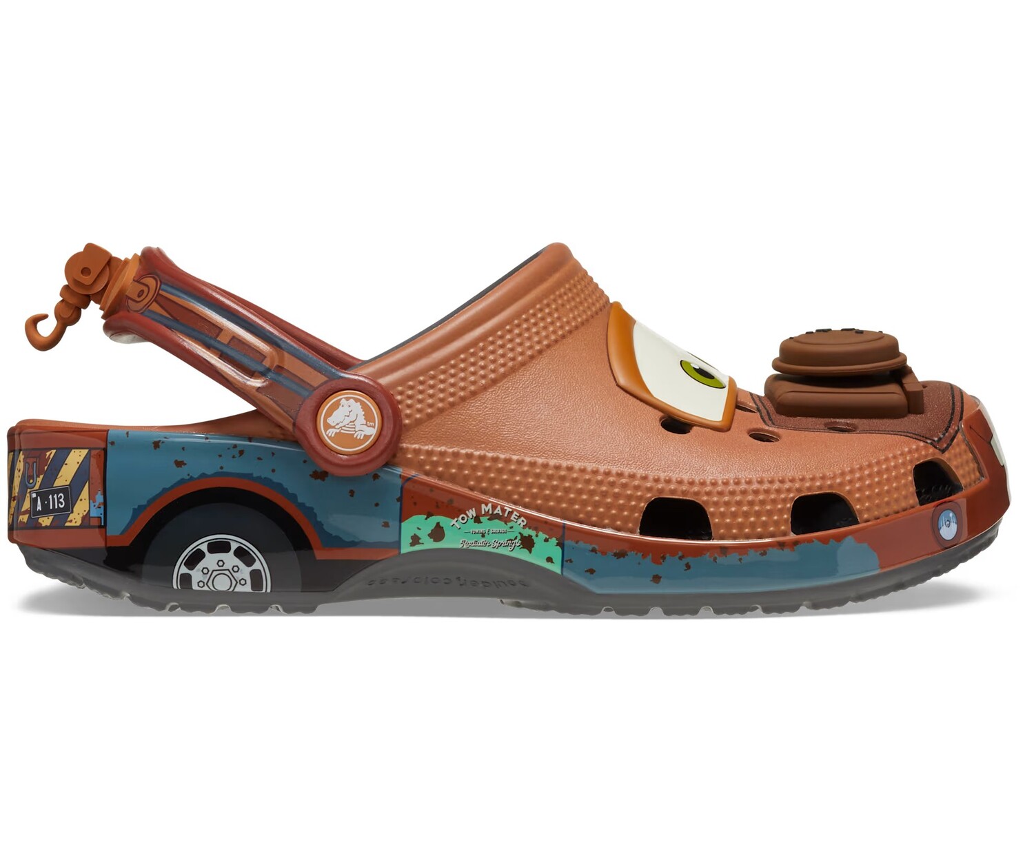 Сабо Crocs Classic Disney & Pixar Cars Tow Mater, коричневые
Сабо Crocs Classic Disney & Pixar Cars Tow Mater, коричневые