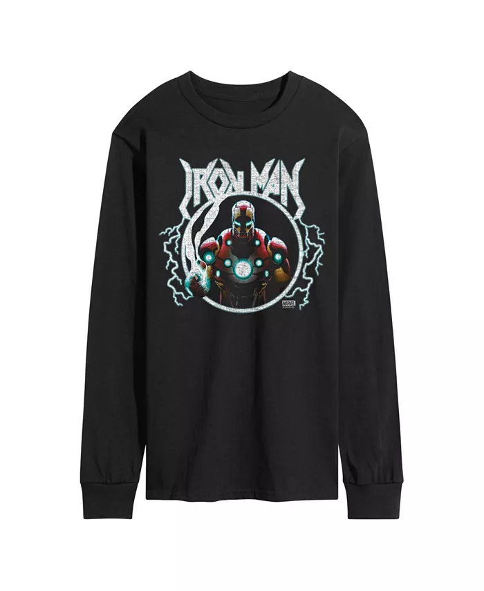 Мужская футболка с длинным рукавом Iron Man AIRWAVES, черный
Мужская футболка с длинным рукавом Iron Man AIRWAVES, черный