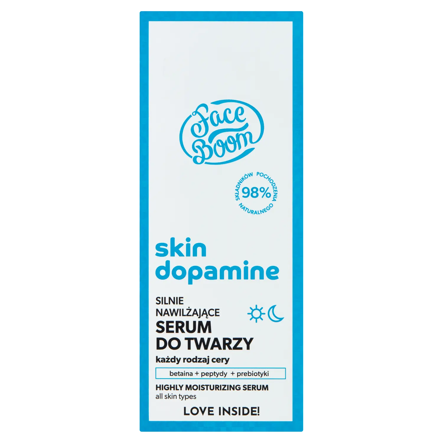 Faceboom Skin Dopamine увлажняющая сыворотка для лица, 30 мл
Faceboom Skin Dopamine увлажняющая сыворотка для лица, 30 мл