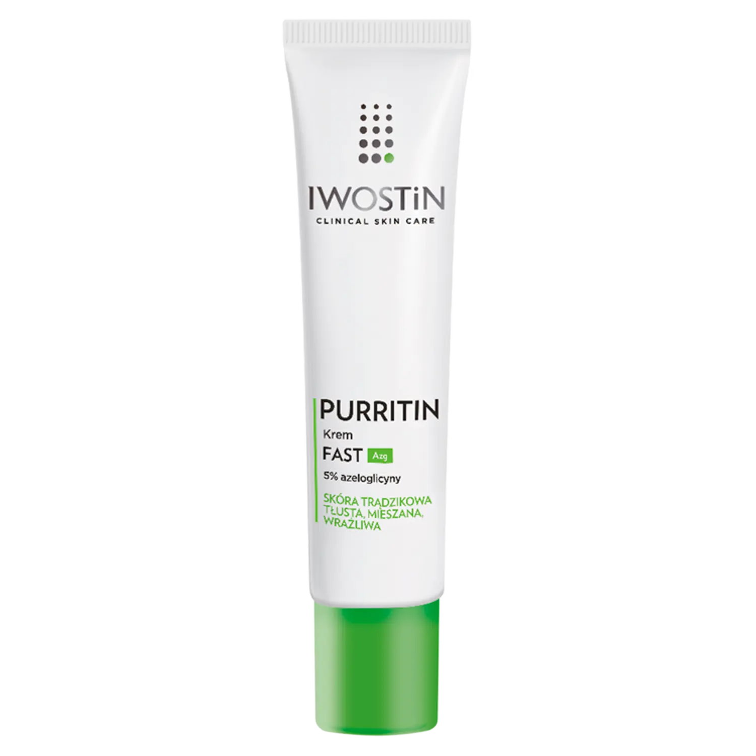 Iwostin Purritin быстродействующий крем для лица с ацетилсалициловой кислотой, 40 мл
Iwostin Purritin быстродействующий крем для лица с ацетилсалициловой кислотой, 40 мл