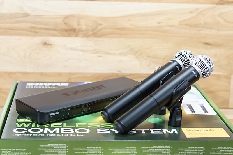Беспроводная микрофонная система Shure BLX288 / SM58-H9 
Беспроводная микрофонная система Shure BLX288 / SM58-H9