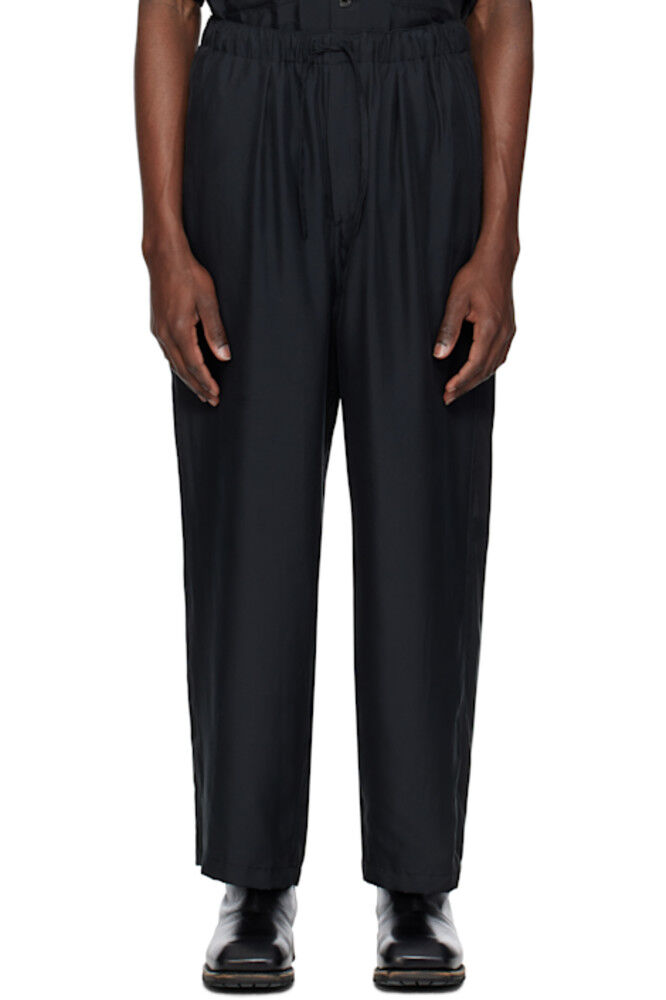 Черные брюки из шамбре Easy YOKE
Черные брюки из шамбре Easy YOKE