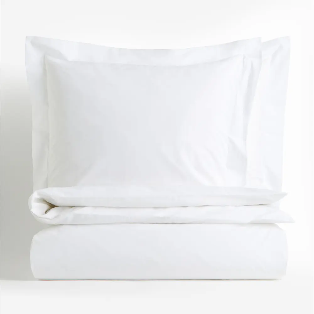 Комплект двуспального постельного белья H&M Home King/Queen Cotton Percale, белый
Комплект двуспального постельного белья H&M Home King/Queen Cotton Percale, белый