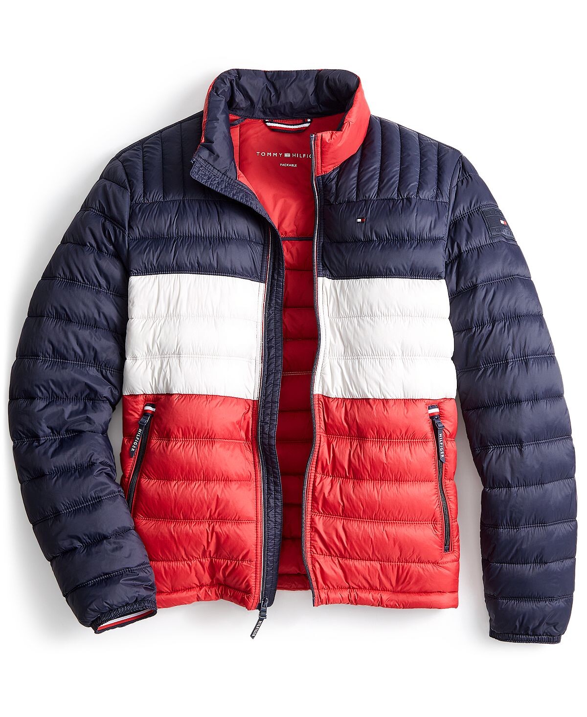 Куртка Tommy Hilfiger Packable Quilted Puffer, темно-синий/белый/красный
Куртка Tommy Hilfiger Packable Quilted Puffer, темно-синий/белый/красный