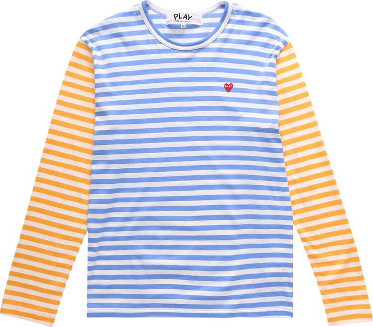Футболка Comme des Garçons PLAY Bi-Color Striped Long-Sleeve T-Shirt 'Blue/Yellow', синий
Футболка Comme des Garçons PLAY Bi-Color Striped Long-Sleeve T-Shirt 'Blue/Yellow', синий