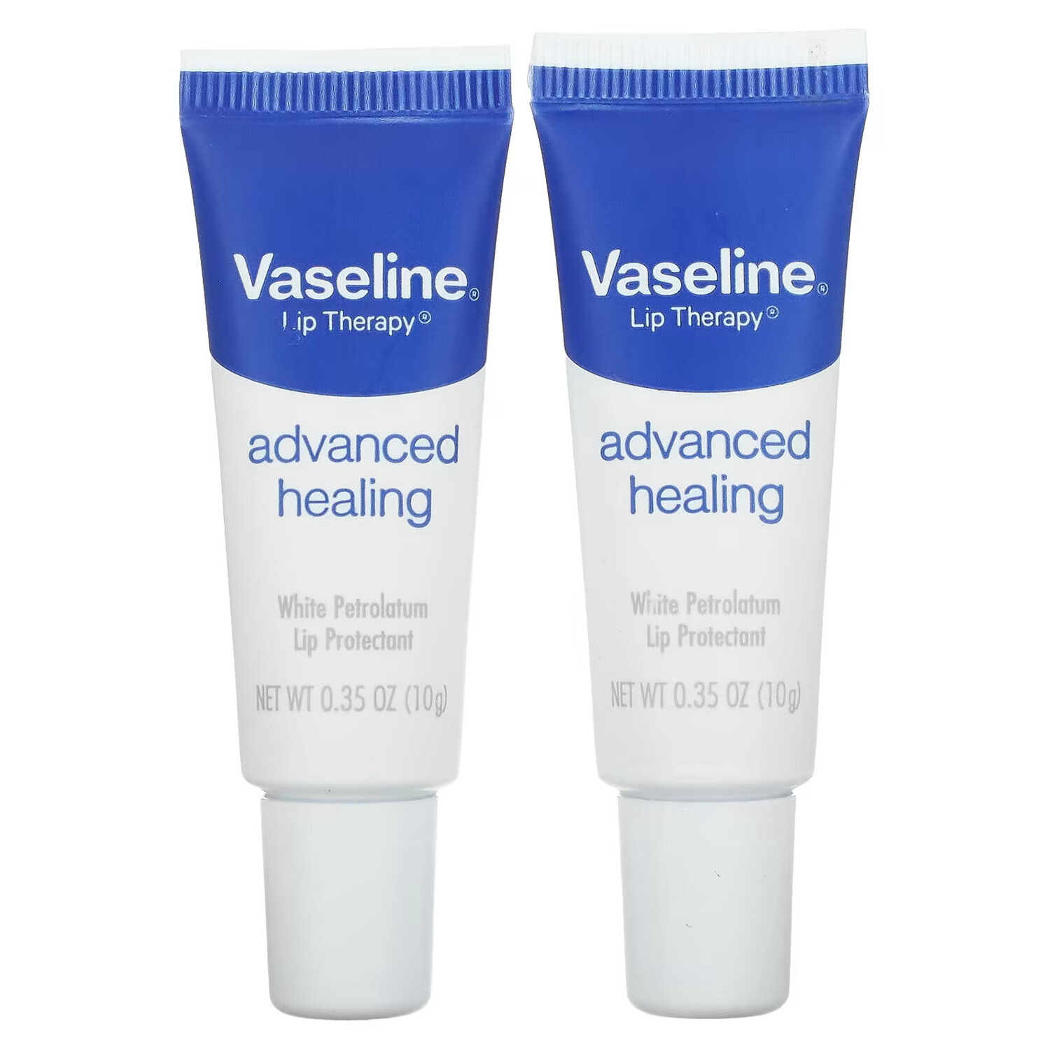 Vaseline, Lip Therapy, улучшенное заживление, 2 тюбика, 10 г (0,35 унции)
Vaseline, Lip Therapy, улучшенное заживление, 2 тюбика, 10 г (0,35 унции)
