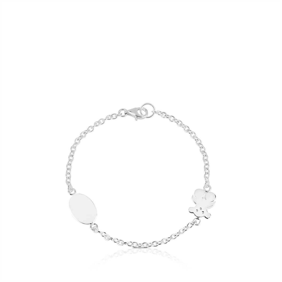 Браслет Tous Bear Oval And Bear Motifs, серебро
Браслет Tous Bear Oval And Bear Motifs, серебро