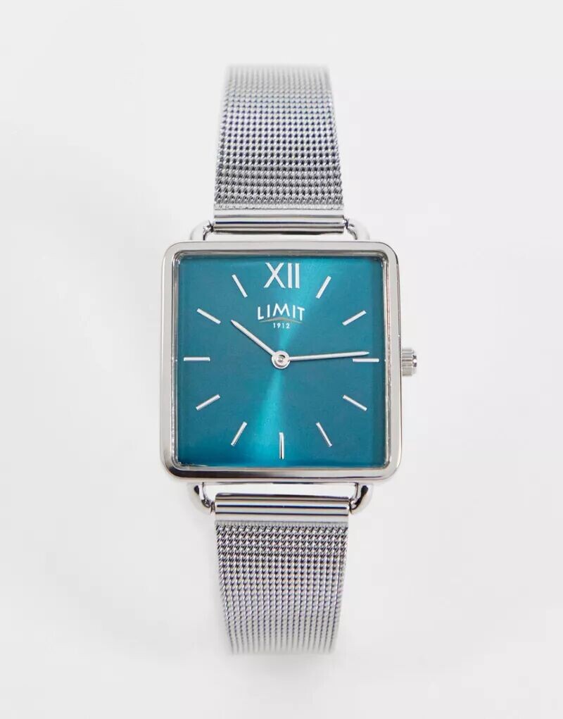 Серебристые часы Limit с квадратной сеткой и зеленым циферблатом, Серый, Серебристые часы Limit с квадратной сеткой и зеленым циферблатом
Серебристые часы Limit с квадратной сеткой и зеленым циферблатом, Серый, Серебристые часы Limit с квадратной сеткой и зеленым циферблатом