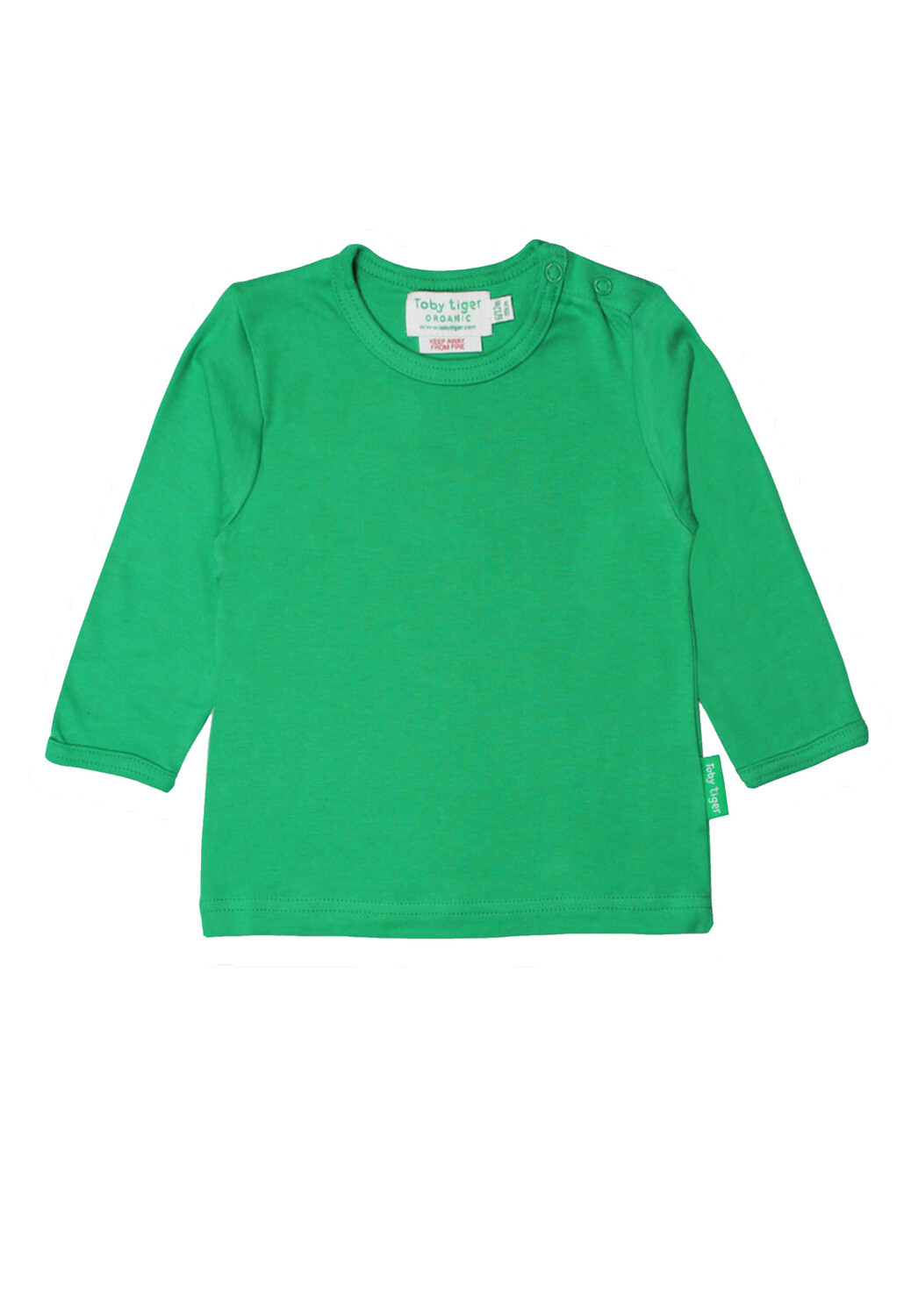 Футболка Toby Tiger Langarm, зеленый 
Футболка Toby Tiger Langarm, зеленый