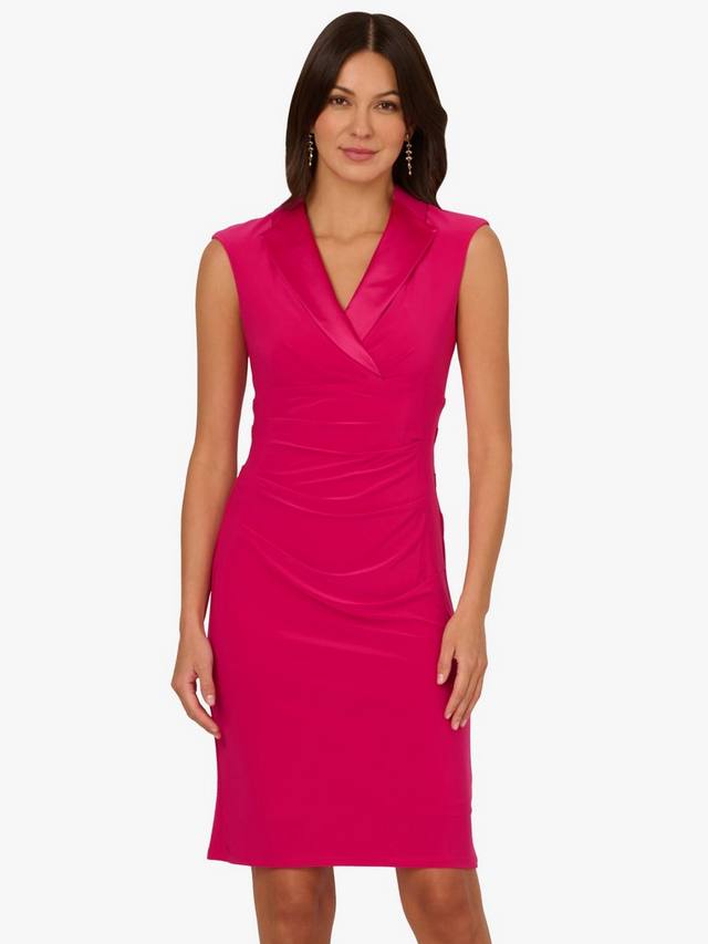 Платье-смокинг из джерси Adrianna Papell, цвет Brilliant Rose
Платье-смокинг из джерси Adrianna Papell, цвет Brilliant Rose