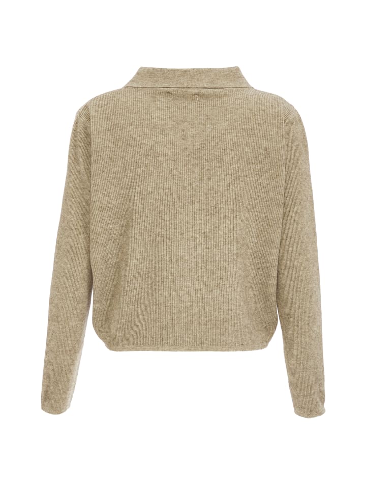 Женский кардиган бежевого меланжа faina
Женский кардиган бежевого меланжа faina