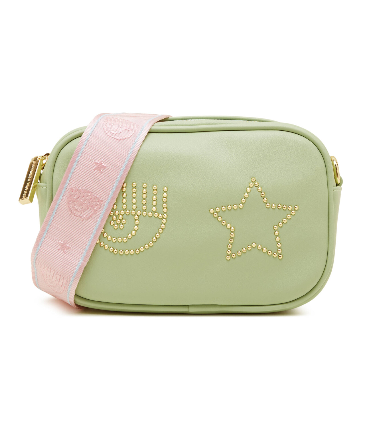 Сумка-мессенджер Chiara Ferragni, зеленый
Сумка-мессенджер Chiara Ferragni, зеленый