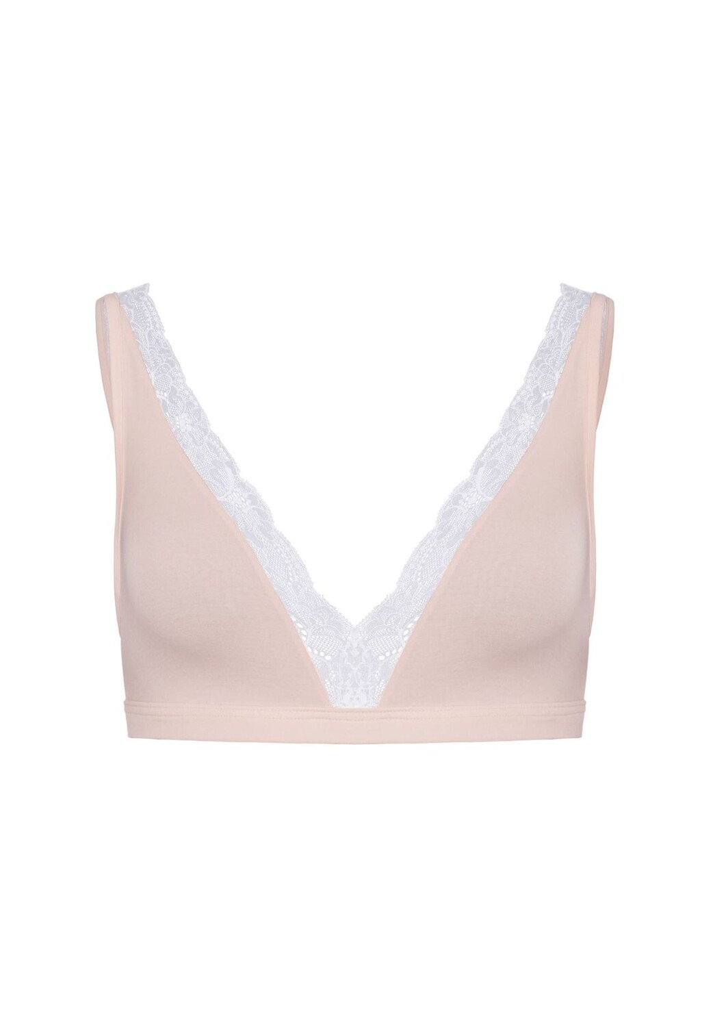 Мягкий бюстгальтер с чашками из хлопкового кружева HANRO, цвет Powder
Мягкий бюстгальтер с чашками из хлопкового кружева HANRO, цвет Powder
