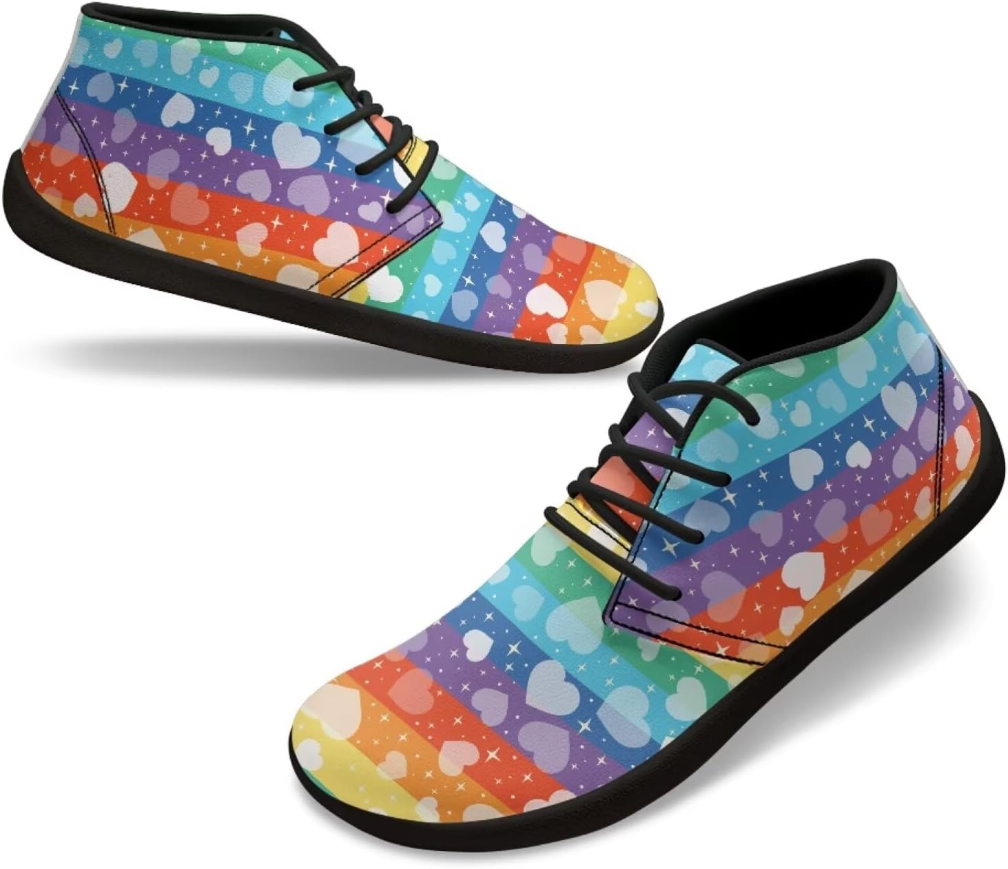 Мужские кроссовки для ходьбы, дышащие, с нулевым перепадом высоты подошвы, с широким носком, для тренировок, легкие, нескользящие, модные, для походов и бега Xixirimido, Rainbow Heart
Мужские кроссовки для ходьбы, дышащие, с нулевым перепадом высоты подошвы, с широким носком, для тренировок, легкие, нескользящие, модные, для походов и бега Xixirimido, Rainbow Heart