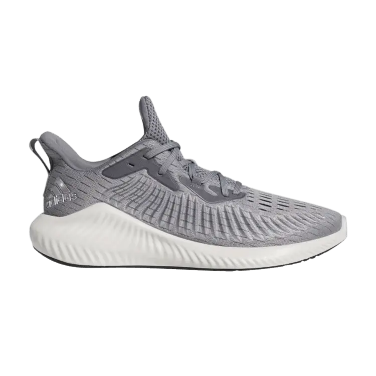 Кроссовки adidas Alphabounce+ 'Grey Silver Metallic', серый 
Кроссовки adidas Alphabounce+ 'Grey Silver Metallic', серый