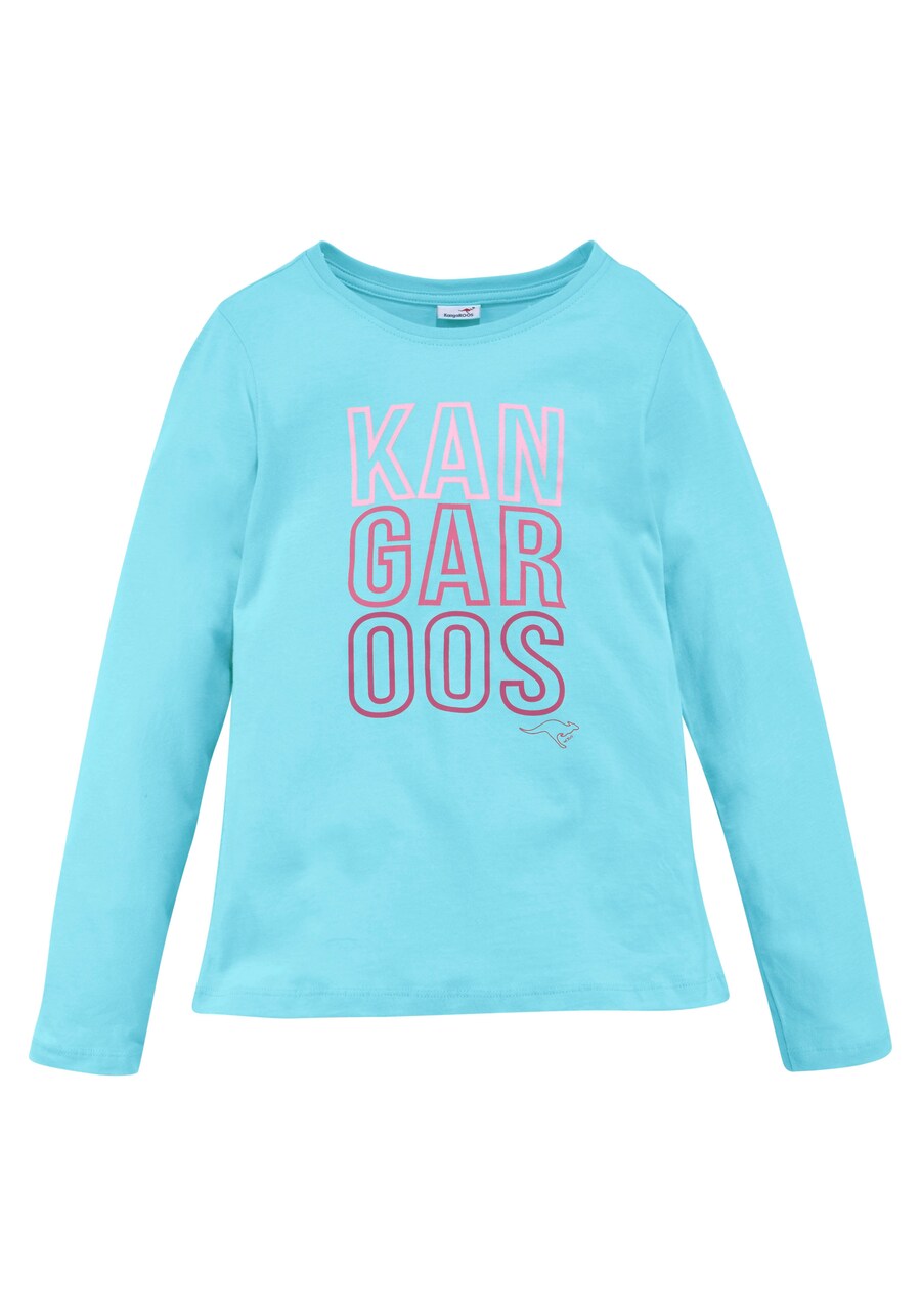 Лонгслив KangaROOS Shirt, синий
Лонгслив KangaROOS Shirt, синий