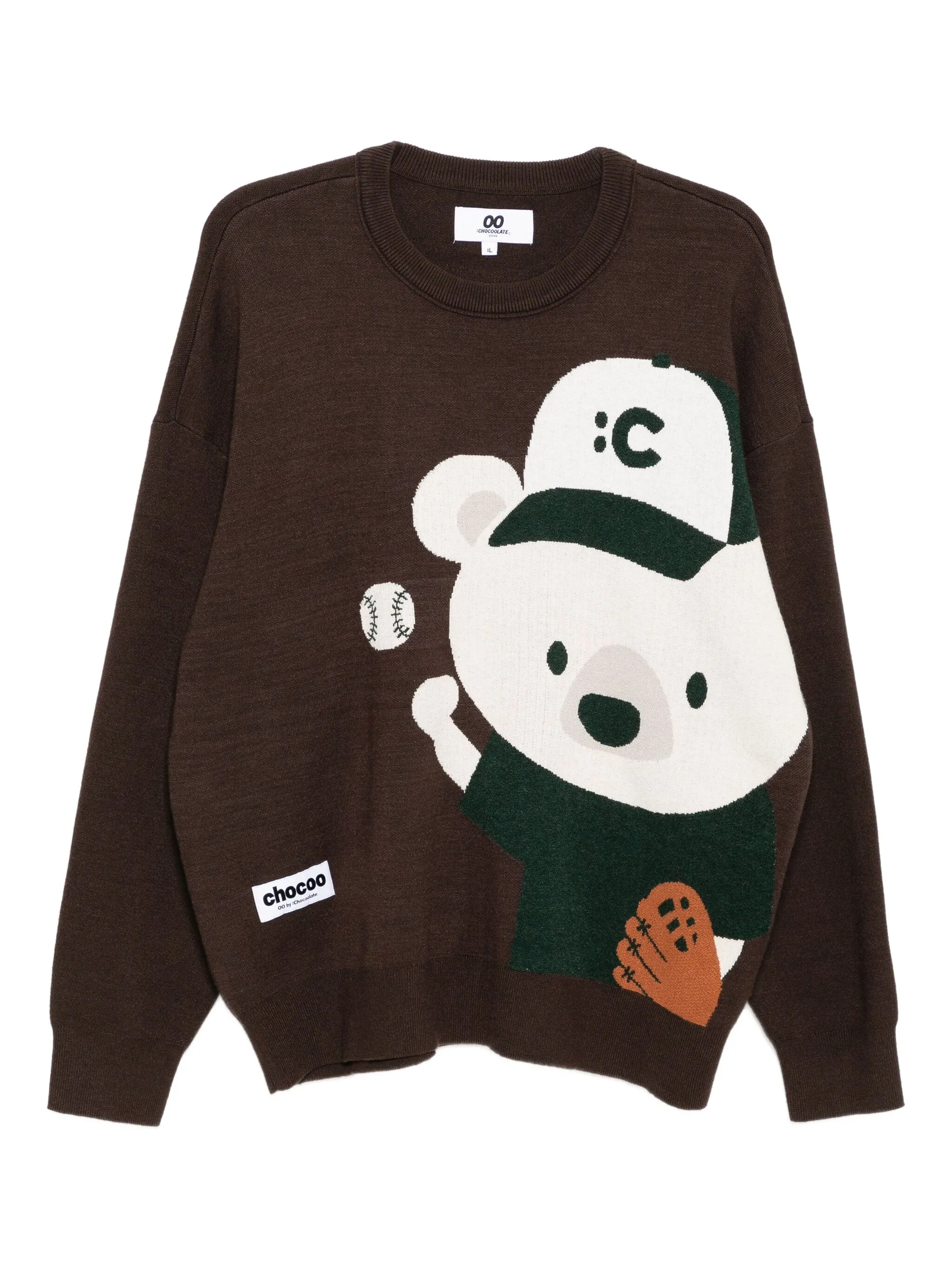 Джемпер с принтом Chocoolate, коричневый
Джемпер с принтом Chocoolate, коричневый