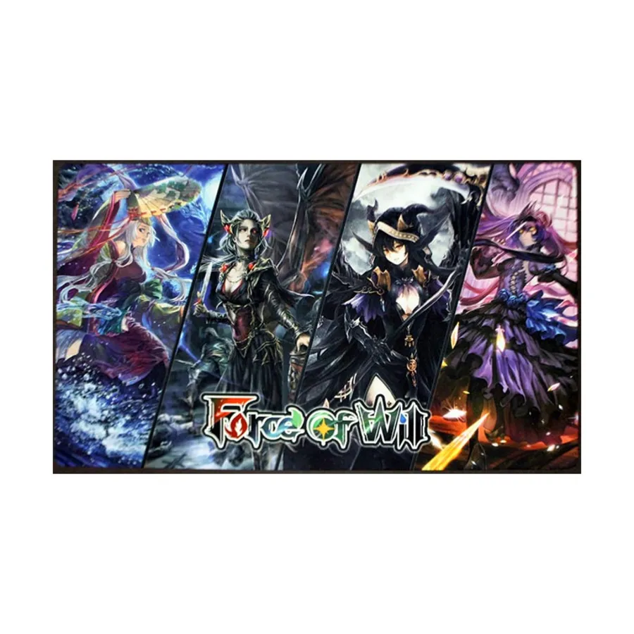Игровой коврик - Сила воли (Темный), Force of Will - Playmats
Игровой коврик - Сила воли (Темный), Force of Will - Playmats