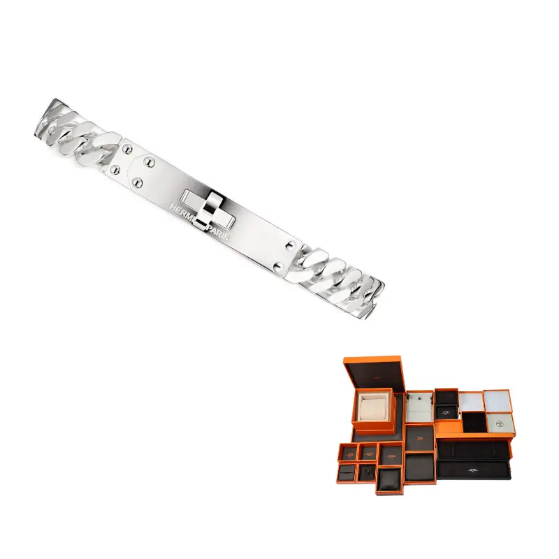 HERMES Серебряный браслет для женщин
HERMES Серебряный браслет для женщин