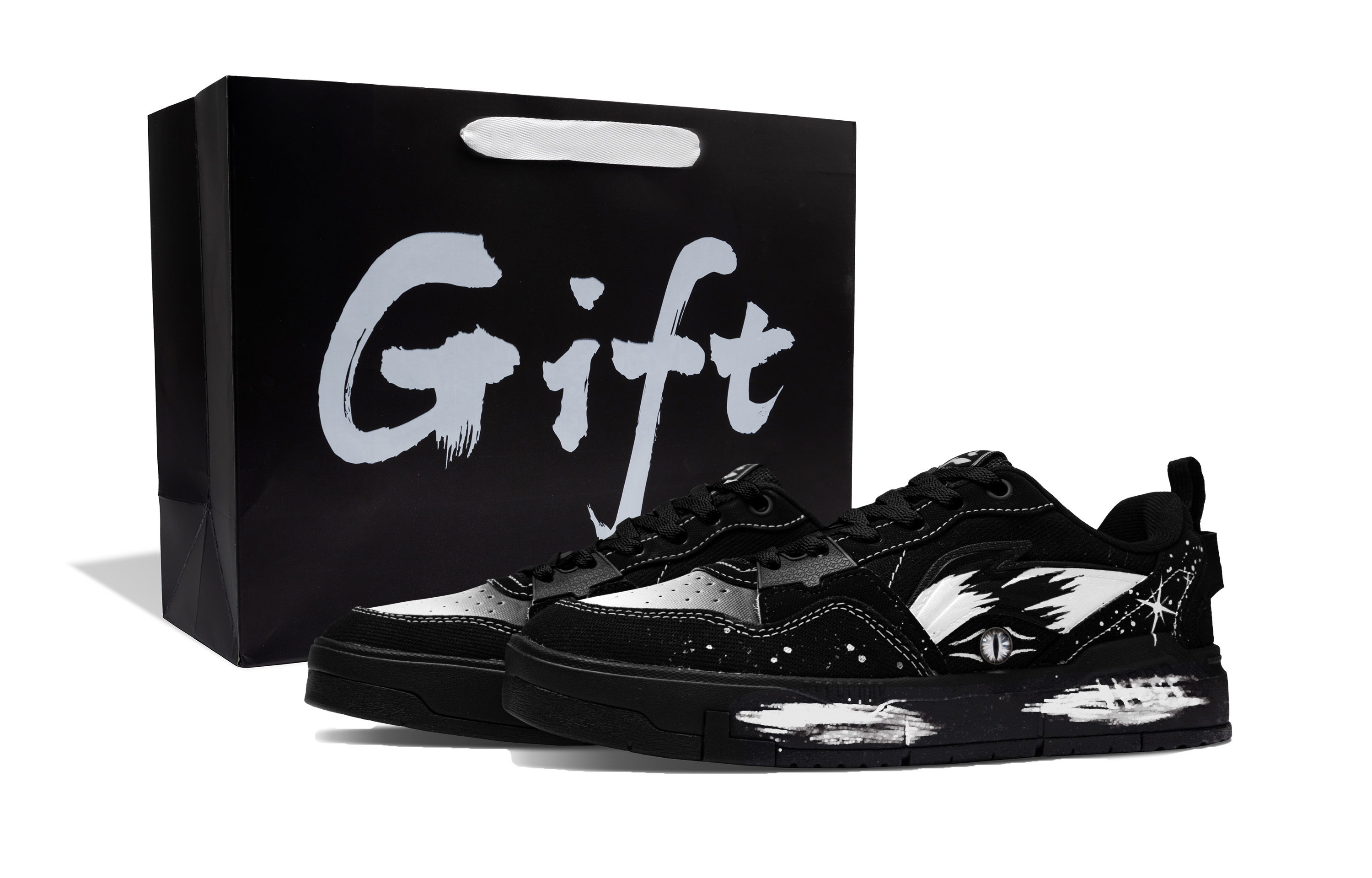 Нескользящие, легкие и дышащие низкие кроссовки для скейтбординга Yuan Chu, мужские, черные LINING, Gift Shopping Bag
Нескользящие, легкие и дышащие низкие кроссовки для скейтбординга Yuan Chu, мужские, черные LINING, Gift Shopping Bag