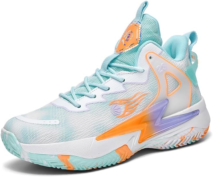 Мужские вязаные баскетбольные кроссовки с сетчатой поверхностью, круглым носком и шнуровкой, противоскользящие, легкие и стильные спортивные обувь, подходит для повседневной носки, прогулок и бега Igzbibg, оранжевый
Мужские вязаные баскетбольные кроссовки с сетчатой поверхностью, круглым носком и шнуровкой, противоскользящие, легкие и стильные спортивные обувь, подходит для повседневной носки, прогулок и бега Igzbibg, оранжевый