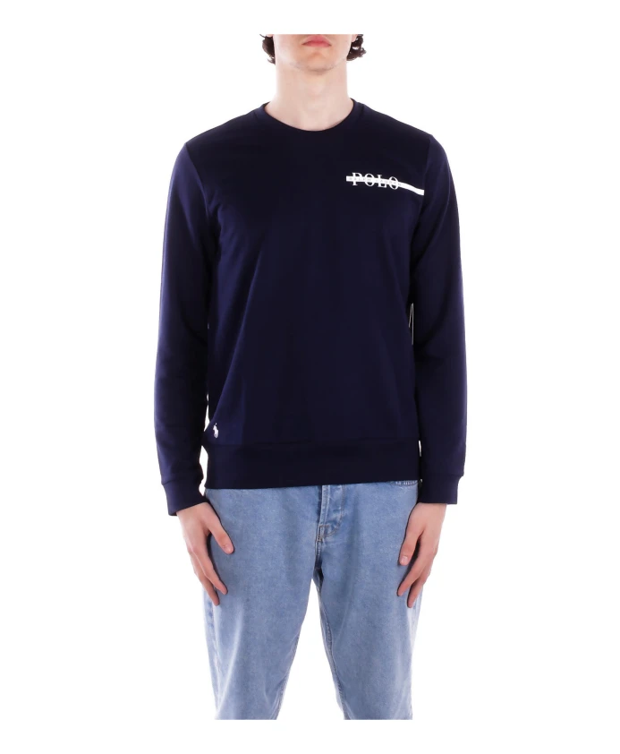 Синий свитер с логотипом спереди. Polo Ralph Lauren, синий
Синий свитер с логотипом спереди. Polo Ralph Lauren, синий