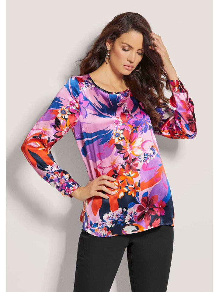 MADELEINE Шелковая блузка с цветочным принтом розового/разноцветного цвета
MADELEINE Шелковая блузка с цветочным принтом розового/разноцветного цвета