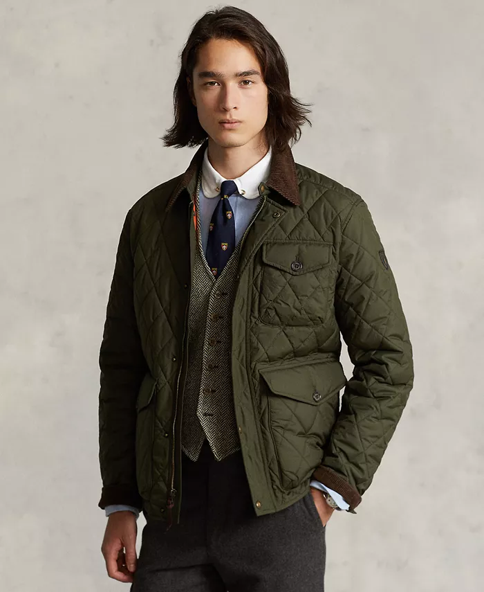 Мужская стеганая куртка Beaton с водоотталкивающей пропиткой на молнии Polo Ralph Lauren, зеленый
Мужская стеганая куртка Beaton с водоотталкивающей пропиткой на молнии Polo Ralph Lauren, зеленый