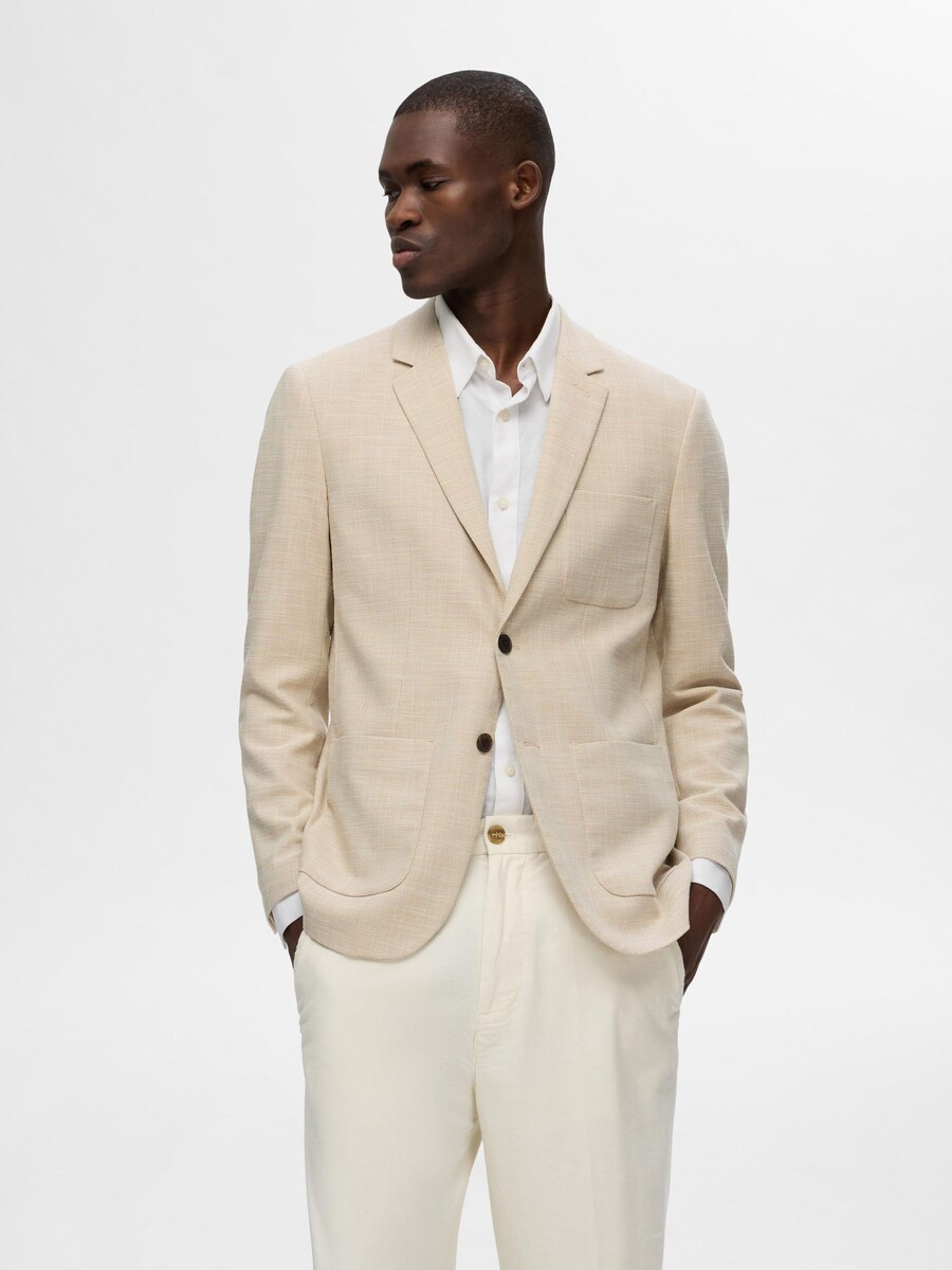 Пиджак комфортного кроя SELECTED, бежевый
Пиджак комфортного кроя SELECTED, бежевый