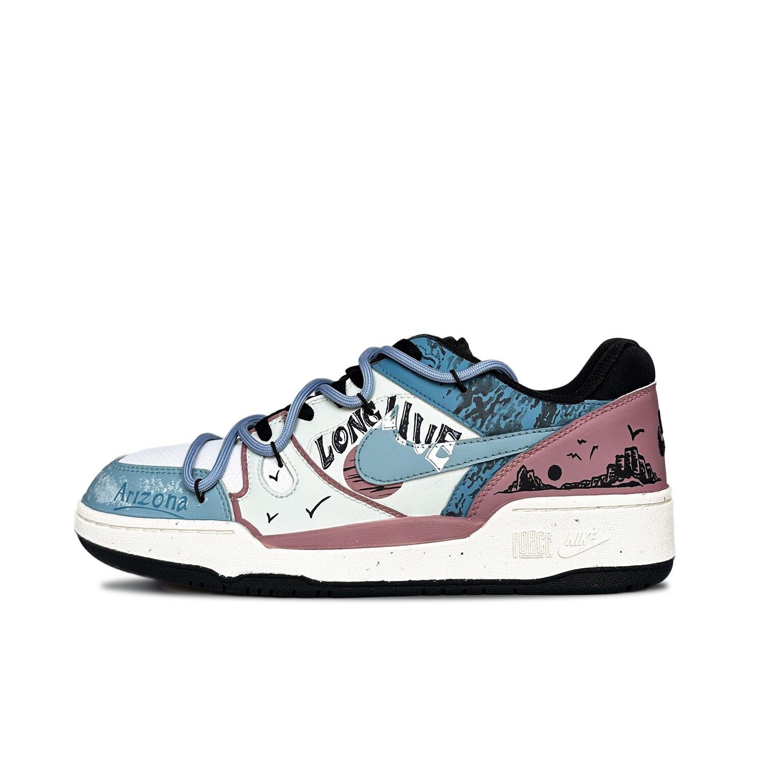 Кроссовки Nike Full Force Skateboarding Shoes Men Low-top White/Red/Blue, красный
Кроссовки Nike Full Force Skateboarding Shoes Men Low-top White/Red/Blue, красный