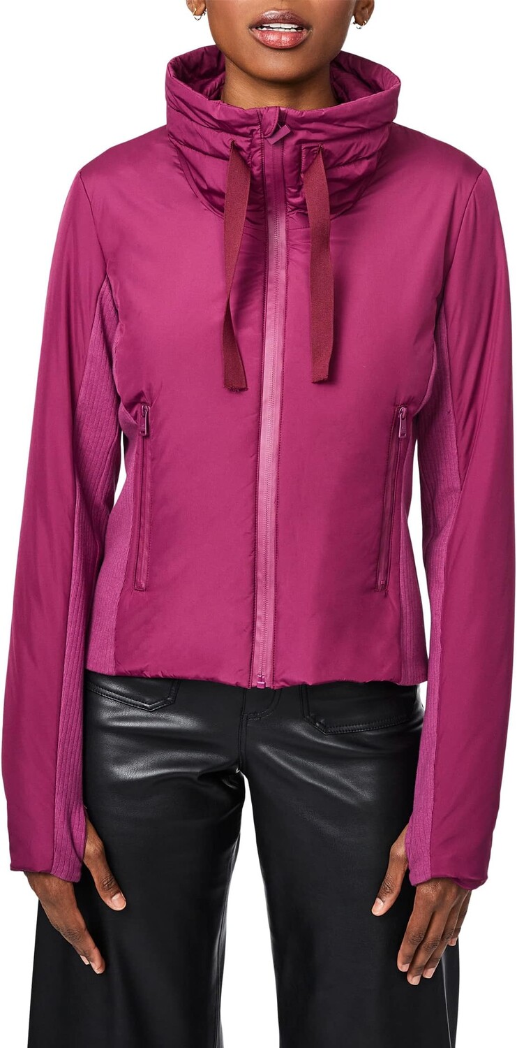 Пуховик Bernardo Fashions Recycled Softy Glam Puffer with Knit Trim, цвет Berry Wine
Пуховик Bernardo Fashions Recycled Softy Glam Puffer with Knit Trim, цвет Berry Wine