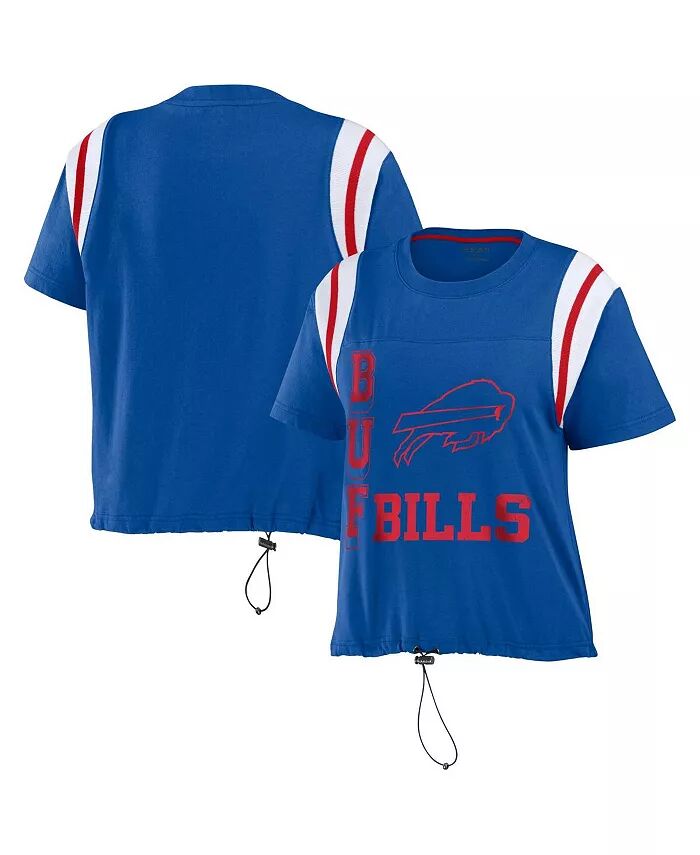 Женская королевская потертая футболка Buffalo Bills с завязками в цветных блоках WEAR by Erin Andrews
Женская королевская потертая футболка Buffalo Bills с завязками в цветных блоках WEAR by Erin Andrews