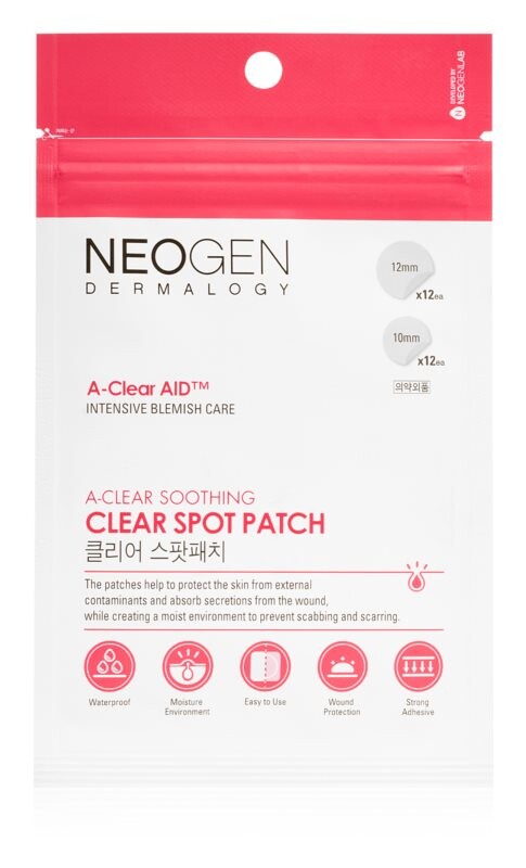 Очищающий пластырь для кожи с акне Neogen Dermalogy A-Clear Soothing Spot Patch
Очищающий пластырь для кожи с акне Neogen Dermalogy A-Clear Soothing Spot Patch