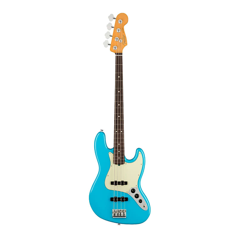 4-струнная бас-гитара Fender American Professional II Jazz Bass с накладкой из палисандра (для правой руки, синий Майами) Fender American Professional II Jazz Bass 4-String Guitar (Miami Blue)
4-струнная бас-гитара Fender American Professional II Jazz Bass с накладкой из палисандра (для правой руки, синий Майами) Fender American Professional II Jazz Bass 4-String Guitar (Miami Blue)