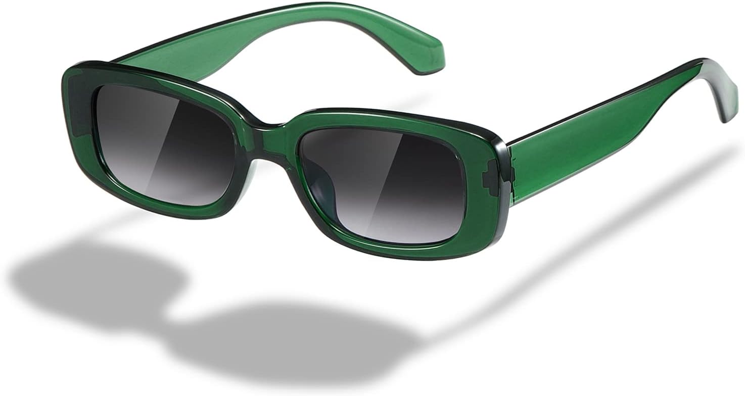 Солнцезащитные очки Kimorn прямоугольной формы для женщин и мужчин, модные ретро-очки в стиле 90-х, защита от УФ-излучения UV 400, квадратная оправа, K1200, Green Frame Gradient Grey Lens
Солнцезащитные очки Kimorn прямоугольной формы для женщин и мужчин, модные ретро-очки в стиле 90-х, защита от УФ-излучения UV 400, квадратная оправа, K1200, Green Frame Gradient Grey Lens