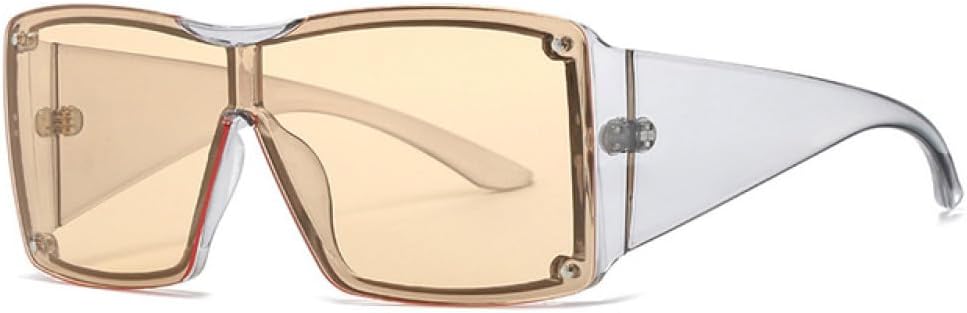 Большие женские солнцезащитные очки, цельные очки с градиентным зеркальным покрытием, ретро-очки с заклепками, мужские солнцезащитные очки с широкими дужками generic, Grey Light Yellow
Большие женские солнцезащитные очки, цельные очки с градиентным зеркальным покрытием, ретро-очки с заклепками, мужские солнцезащитные очки с широкими дужками generic, Grey Light Yellow