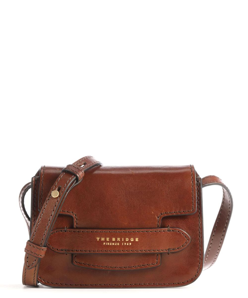 Сумка через плечо Lucrezia из гладкой яловой кожи. The Bridge, коричневый
Сумка через плечо Lucrezia из гладкой яловой кожи. The Bridge, коричневый
